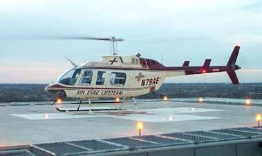 Bell 406 Helicopter