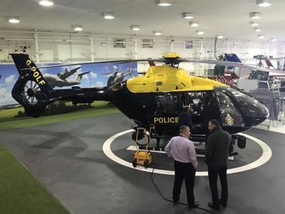 upgraded helicopters aero h135 delivers airbus npas vision police night delivered