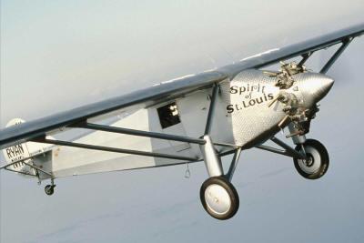 Spirit of St. Louis Replica - Air-to-Air Flight Footage 