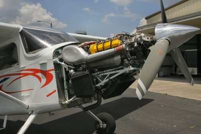 aircraft engines spitting