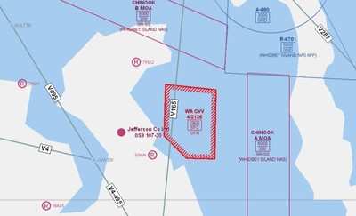 National Security Area Sectional Chart