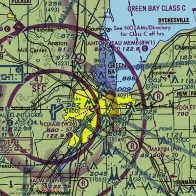 Green Bay Sectional Chart