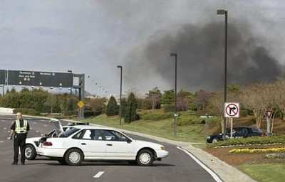  ... said. "It was almost like a NASCAR crash.You could see dirt flying